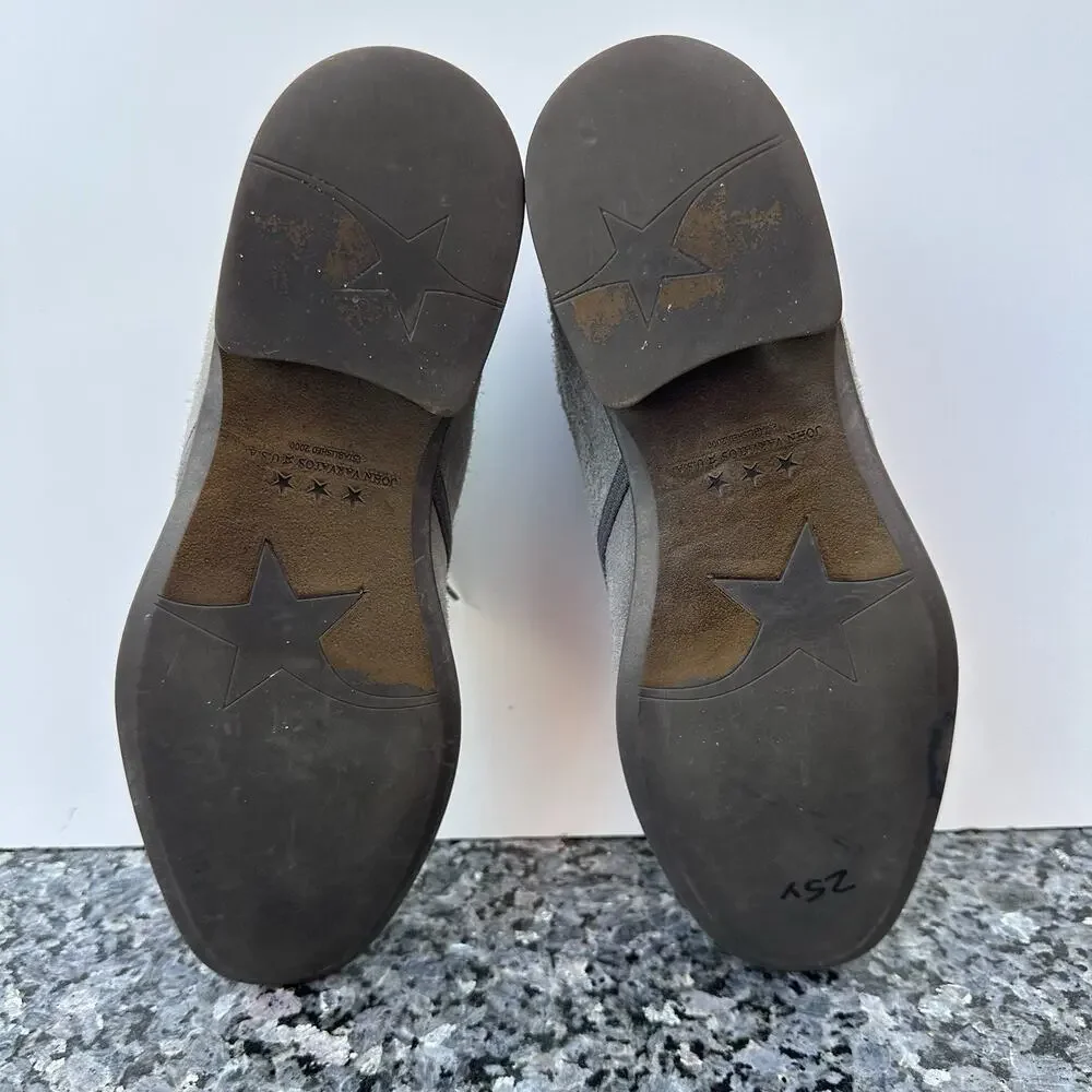 John Varvatos Star USA Men's Suede Chukka Boots Lace Up Ankle Shoes 10.5